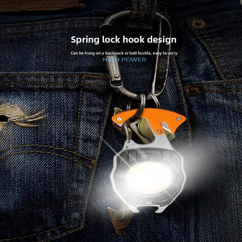 Multifunctional Keychain Work Light